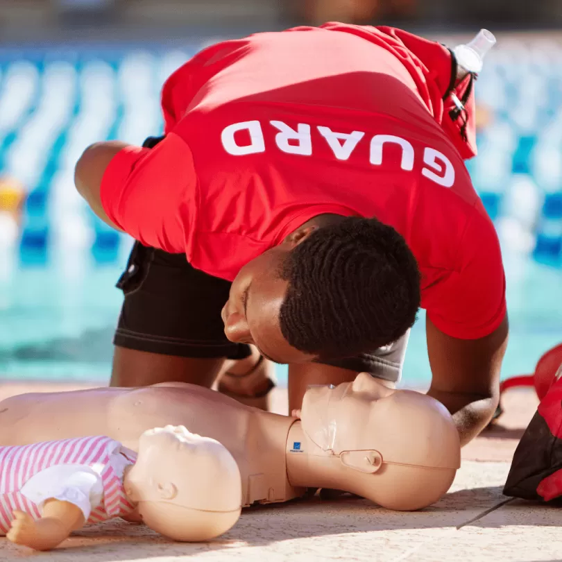 Lifeguard certification.